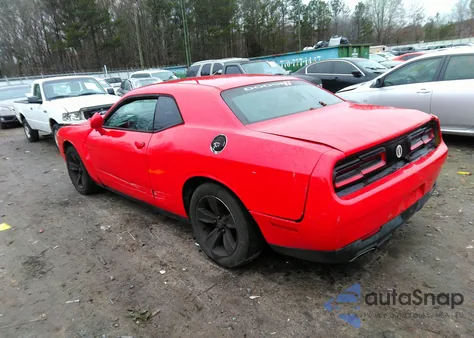 2016 Dodge Challenger Sxt z USA, uszkodzony, nr VIN 2C3CDZAG8GH195311